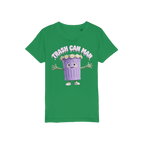 TRASH CAN MAN Organic Jersey Kids T-Shirt