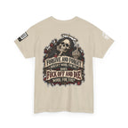 Forgive and Forget? Fuck Off and Die Works Better Back Graphic Tee