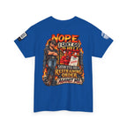 Satan Still Has a Restraining Order Against Me Back Graphic Tee
