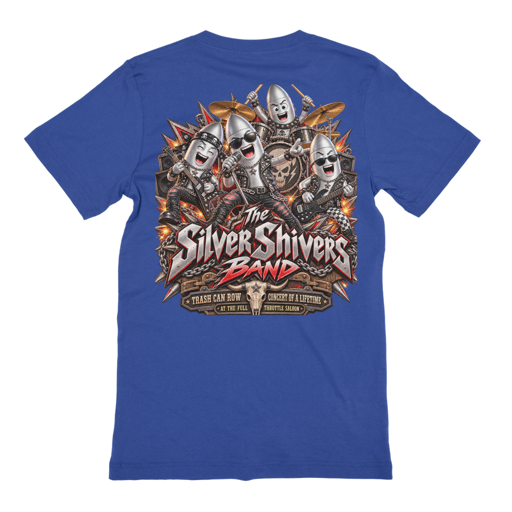 The Silver Shivers Band Premium Jersey Adult T-Shirt