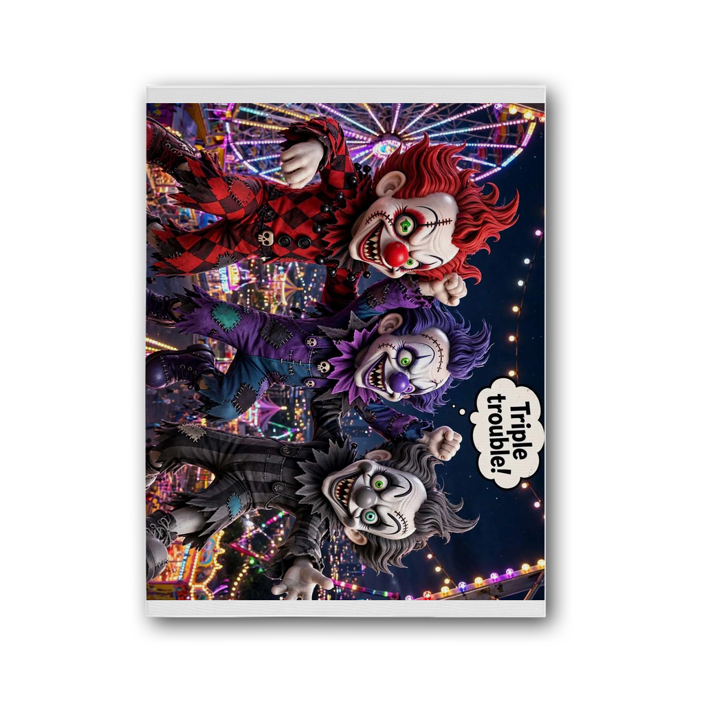 The Last Laugh Society Premium Stretched Canvas