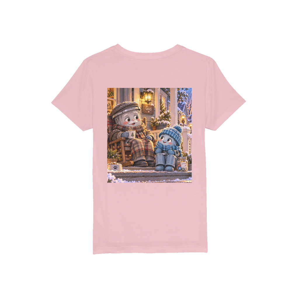 Trash Can Row Organic Jersey Kids T-Shirt