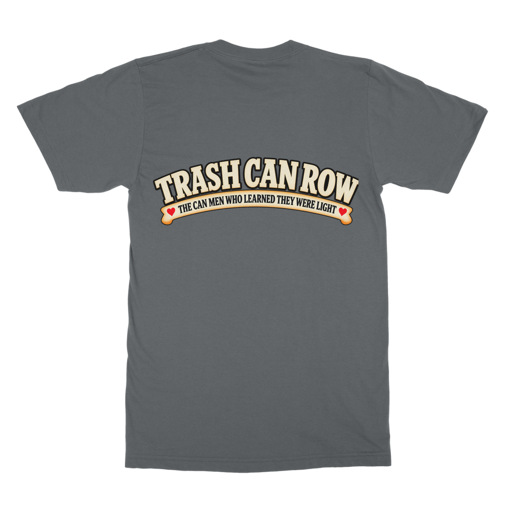 Trash Can Row T-Shirt Dress