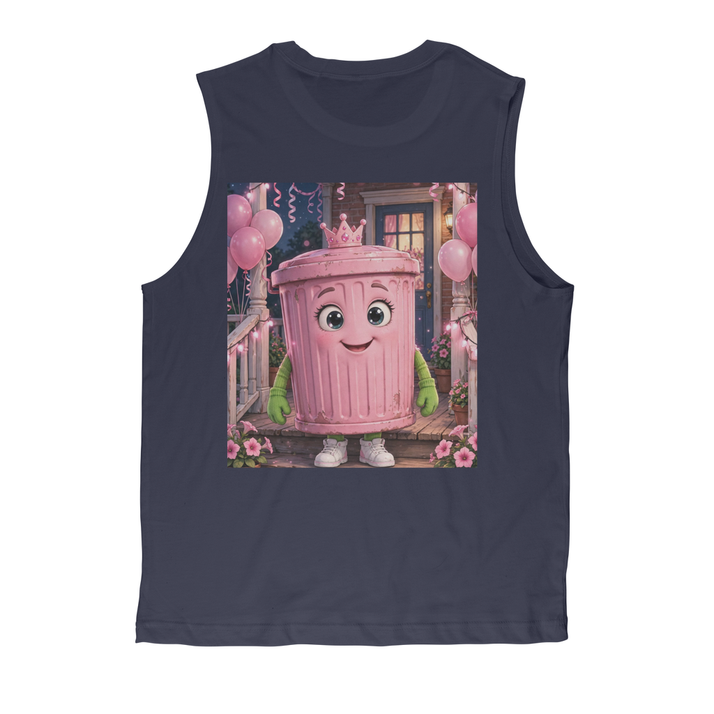 Trash Can Row – Classic Adult Muscle Top