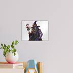 angry can man Wall Tile
