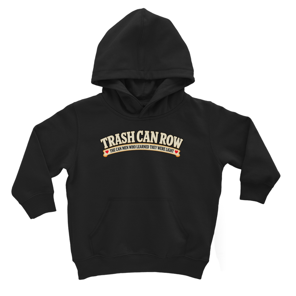 Trash Can Row Classic Kids Hoodie