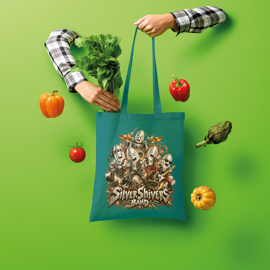 The Silver Shivers Band Shopper Tote Bag