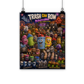 Trash Can Row CONCERT FOR A LIFETIME Classic Poster