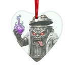 ANGRY CAN MAN 3.0 Glass Hanging Ornament