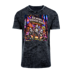 The Silver Shivers Band Acid Washed T-Shirt