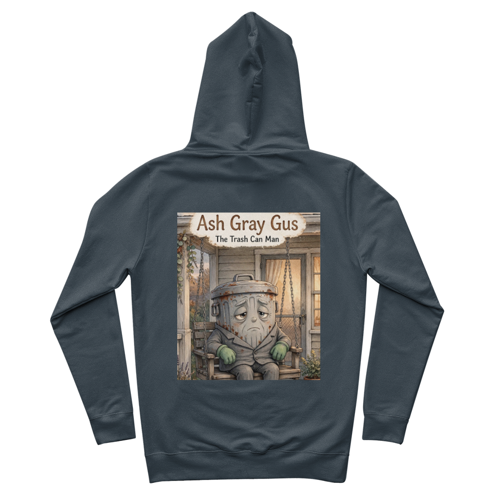 Trash Can Row – 100% Organic Cotton Hoodie