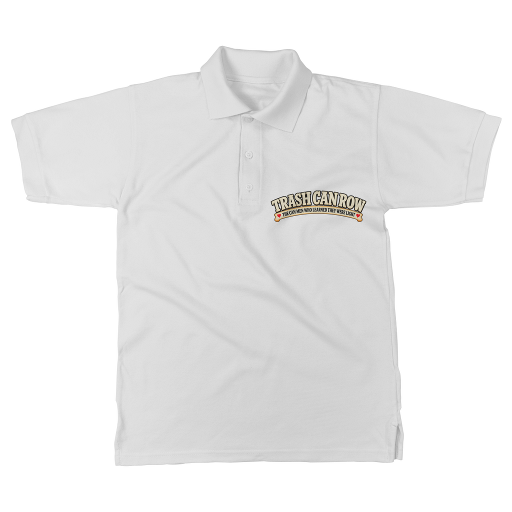 Trash Can Row Classic Adult Polo Shirt