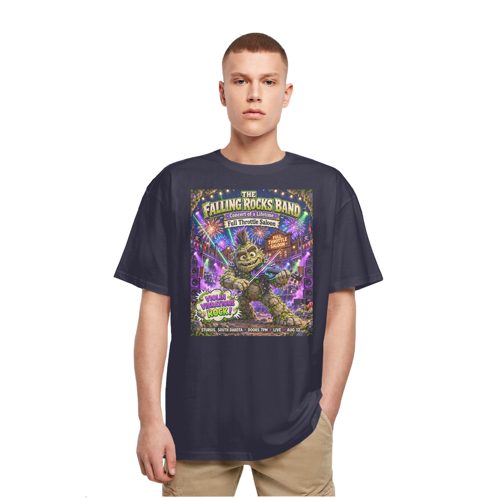 Falling Rocks Collection Heavy Oversized T-Shirt