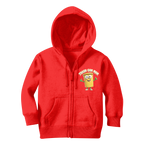 TRASH CAN MAN Classic Kids Zip Hoodie