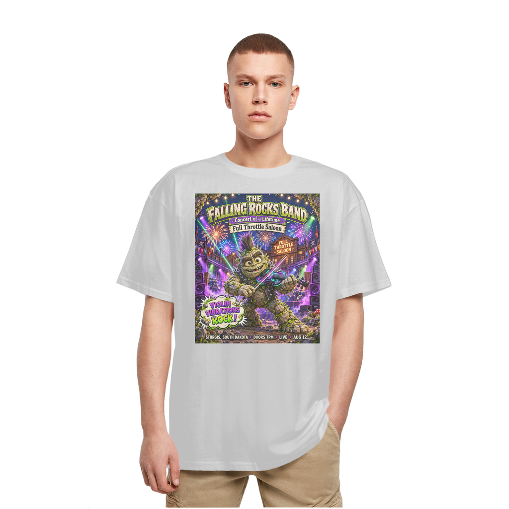 Falling Rocks Collection Heavy Oversized T-Shirt
