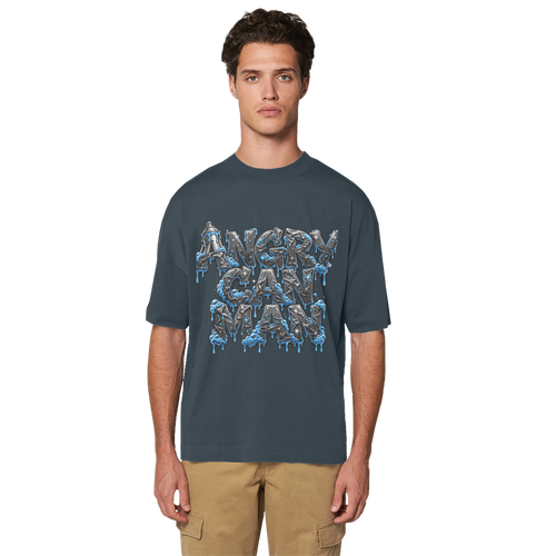 ANGRY CAN MAN 2.0 Premium Organic Oversized T-Shirt