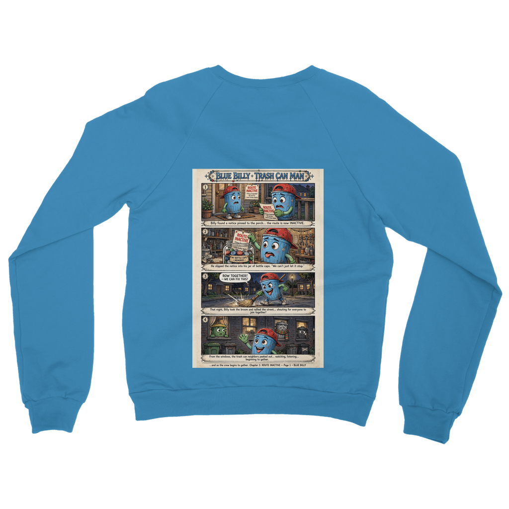 Trash Can Row – Classic Adult Sweatshirt