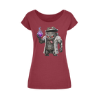 ANGRY CAN MAN 3.0 Wide Neck Womens T-Shirt XS-5XL