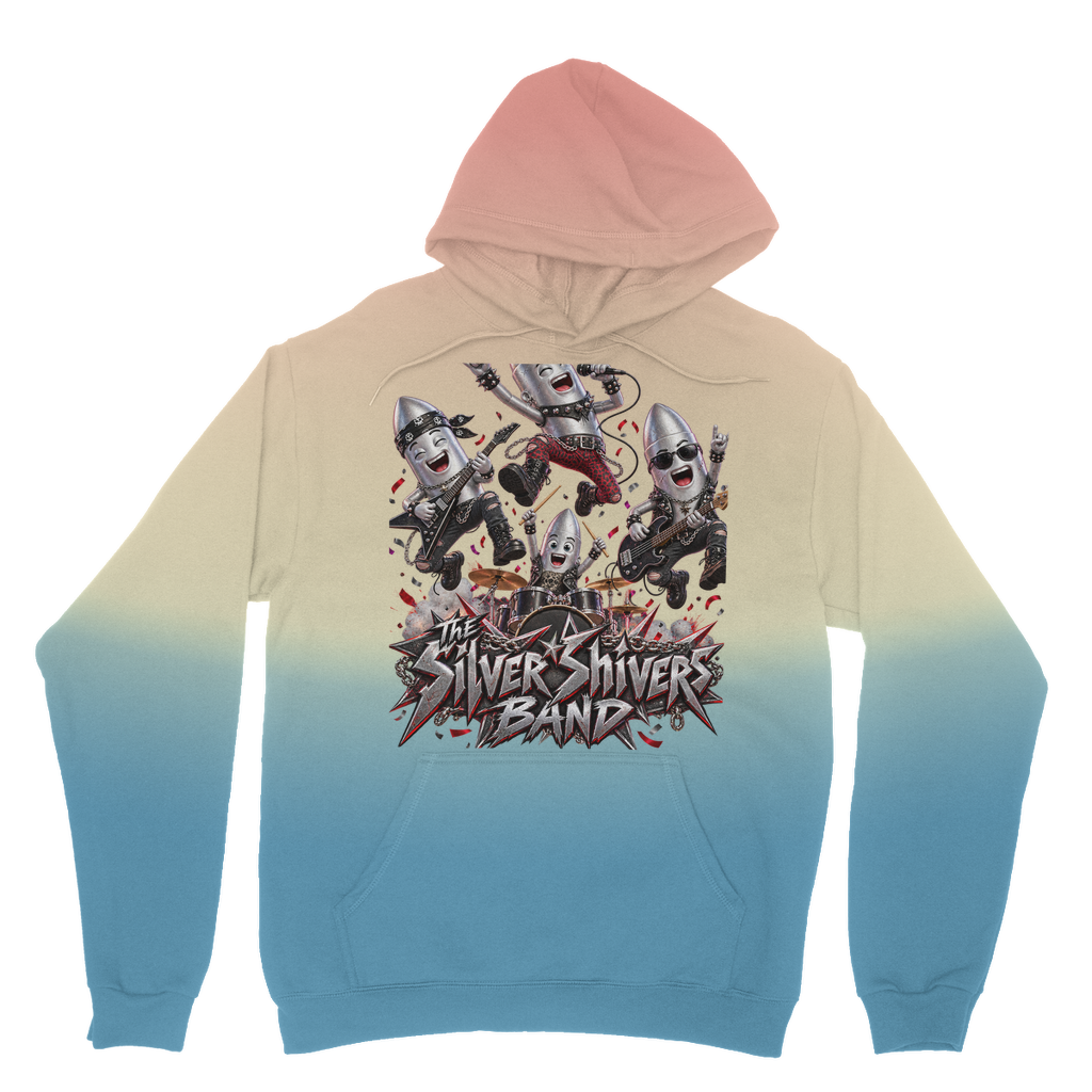 The Silver Shivers Band Tie Dye Hoodie