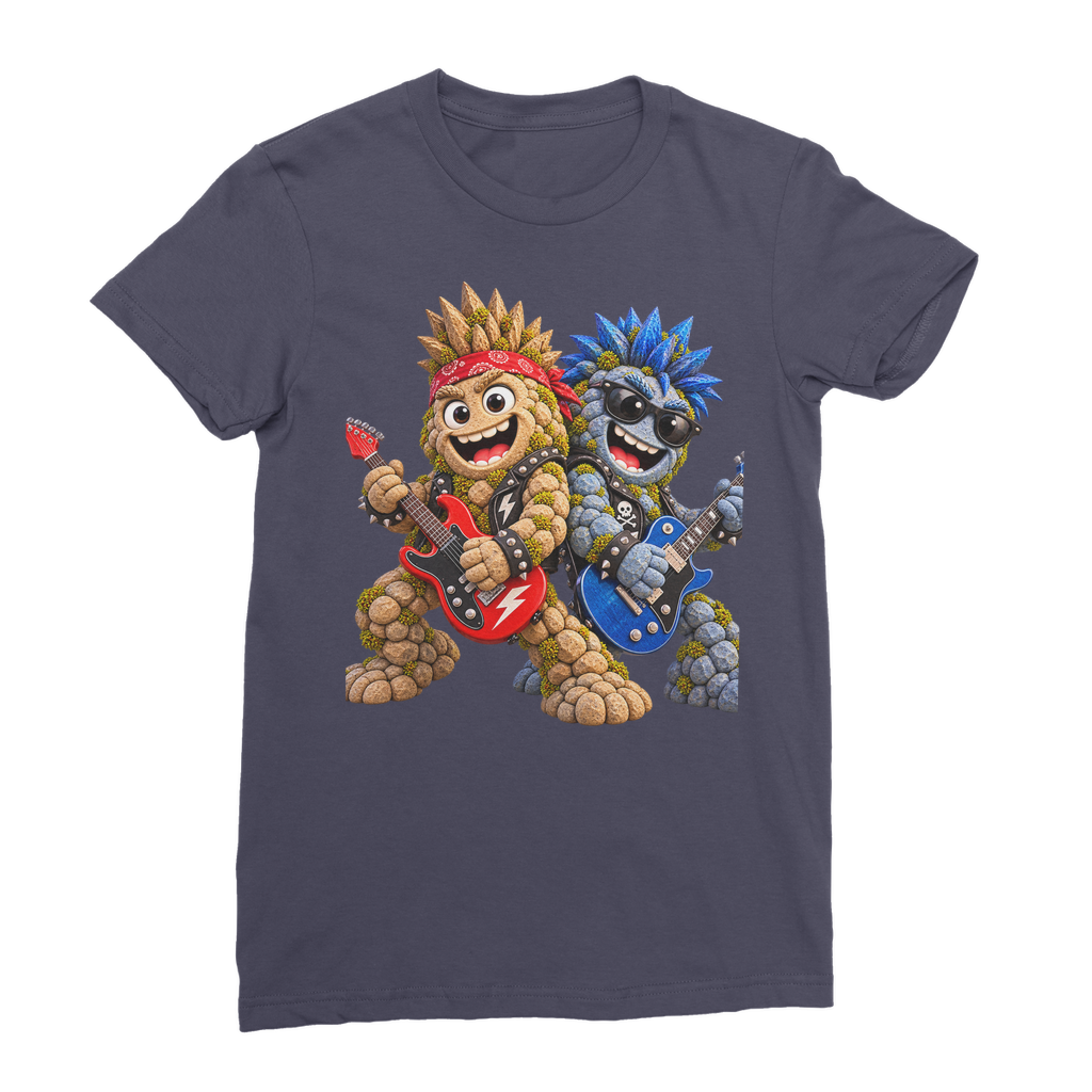 Falling Rocks COllection Premium Jersey Women's T-Shirt