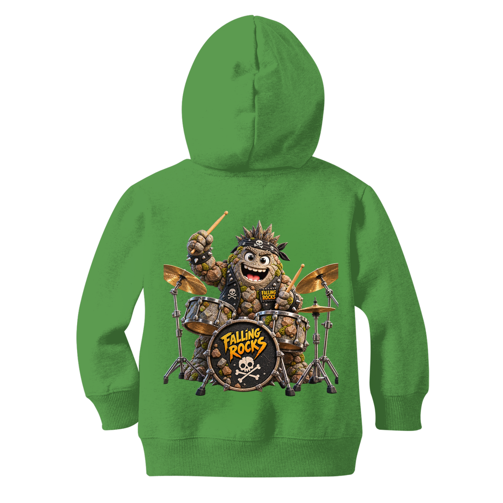 Falling Rocks COllection Classic Kids Zip Hoodie