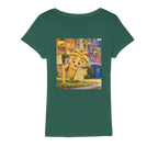 Trash Can Row Organic Jersey Women's T-Shirt