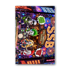 The Silver Shivers Band Premium Stretched Canvas
