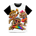 Falling Rocks Collection Classic Sublimation Panel T-Shirt