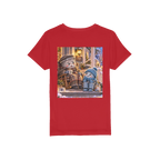 Trash Can Row Organic Jersey Kids T-Shirt