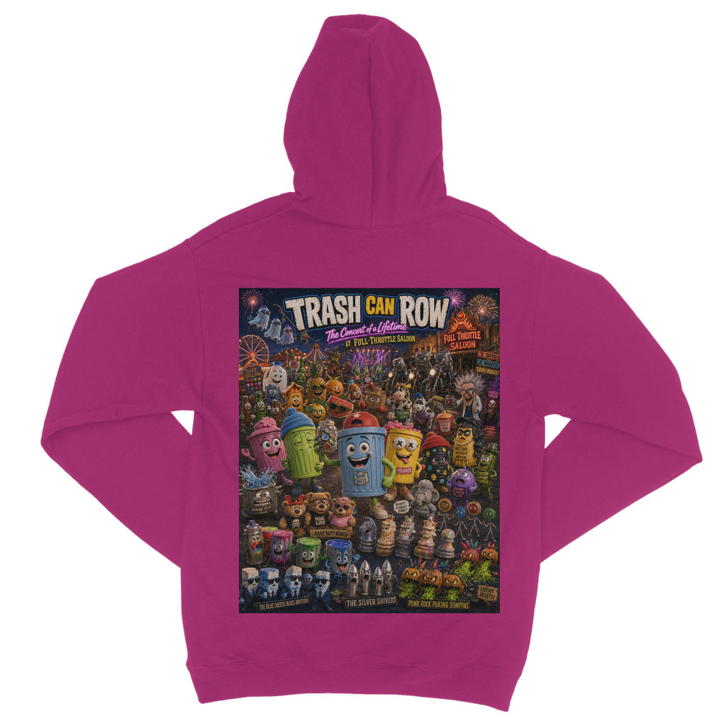 Trash Can Row: Concert for a Lifetime – Classic Adult Zip Hoodie
