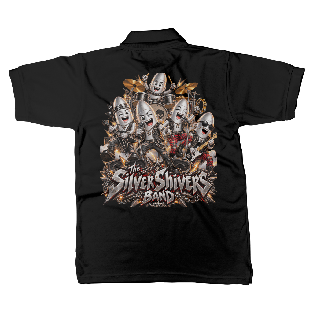 The Silver Shivers Band Classic Adult Polo Shirt