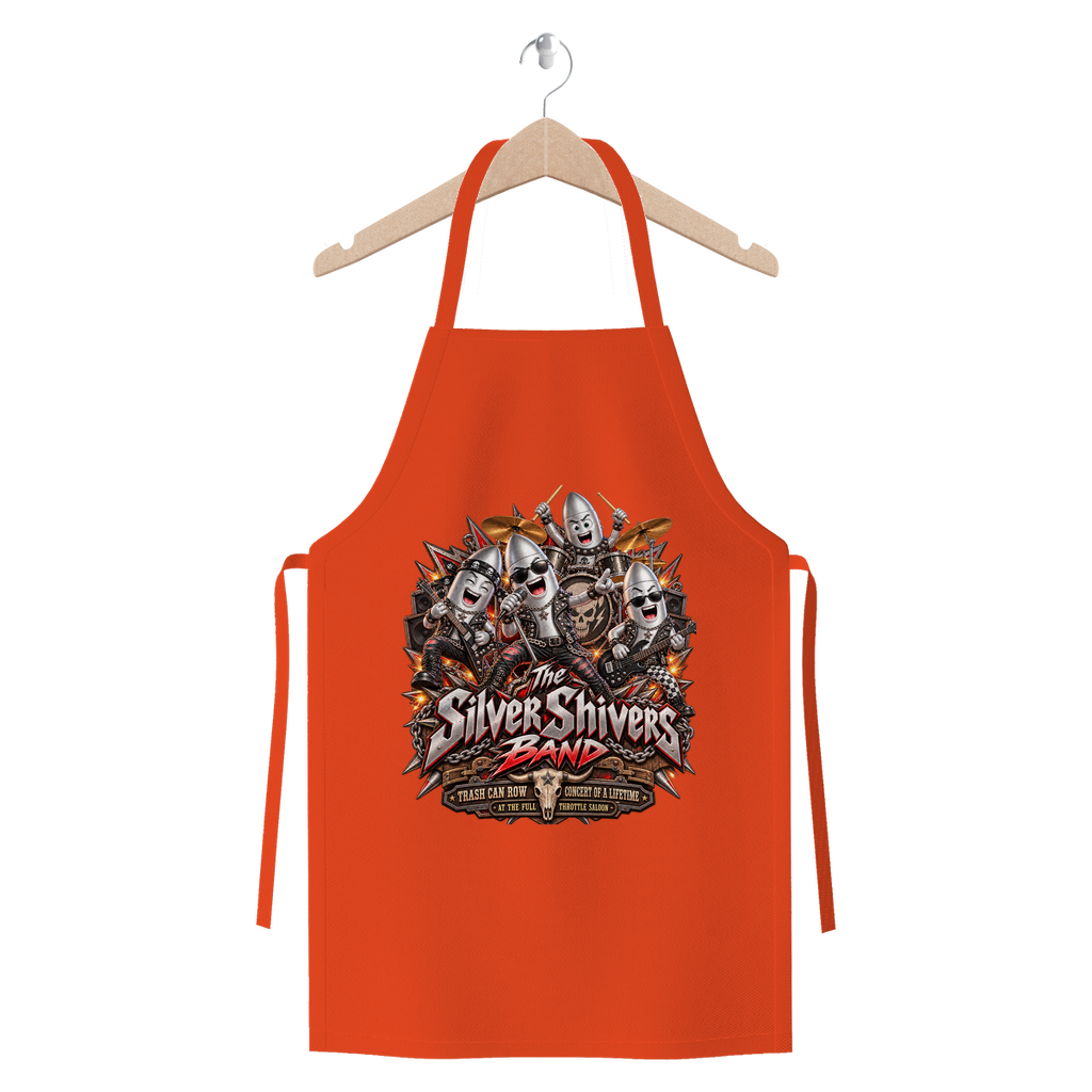 The Silver Shivers Band Premium Jersey Apron
