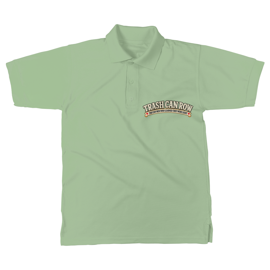 Trash Can Row Classic Adult Polo Shirt