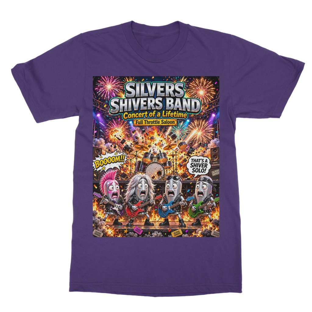 The Silver Shivers Band T-Shirt Dress
