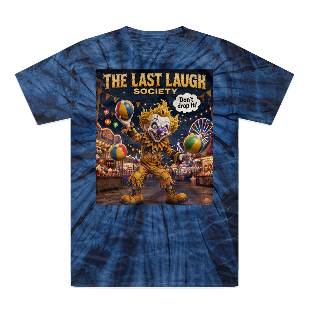 The Last Laugh Society Tonal Spider Tie-Dye T-Shirt
