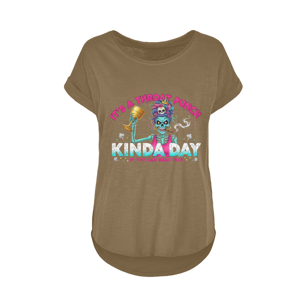 AOP Women's Long Slub T-Shirt XS-5XL