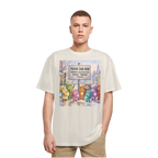 Trash Can Row Heavy Oversized T-Shirt