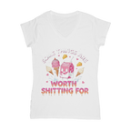SARCASM 105 Classic Women's V-Neck T-Shirt