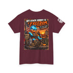 FUCK A DUCK BAND — Design #4 | My Other Hobby Is Freedom Back Graphic Tee