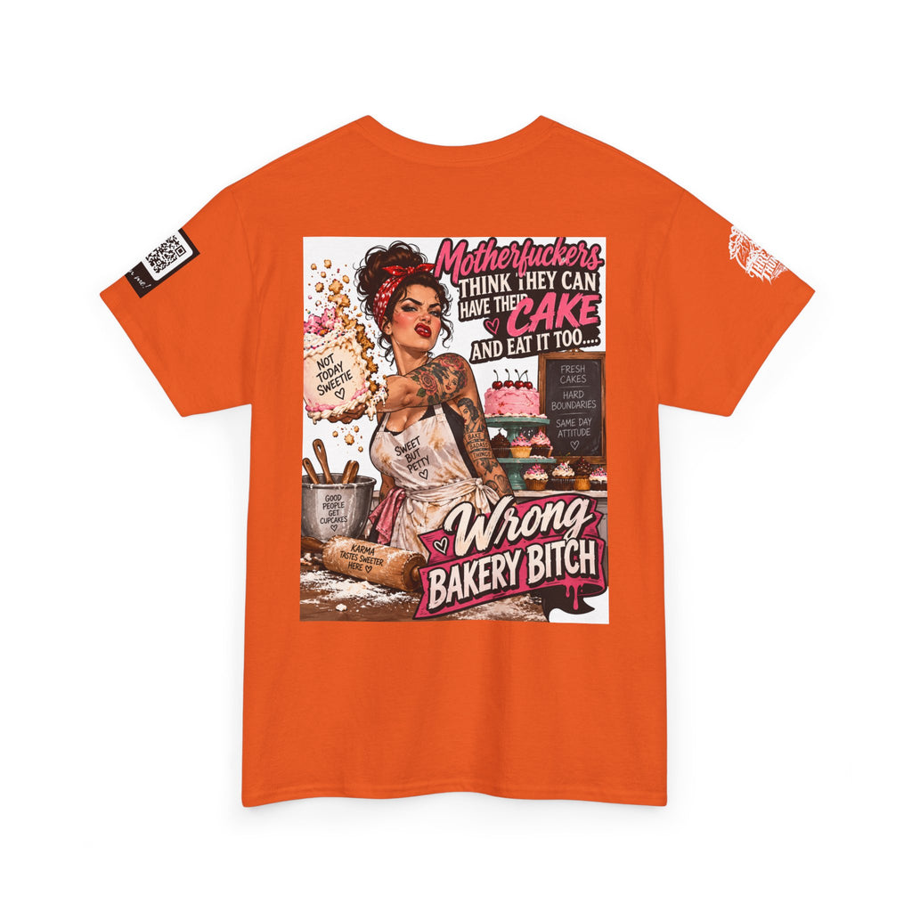 Wrong Bakery Bitch — Tattooed Baker Back Graphic Tee