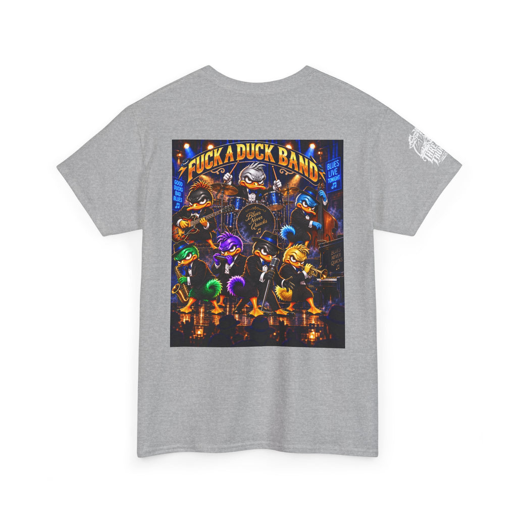 Blues Live Tonight — FUCK A DUCK BAND Back Graphic Tee