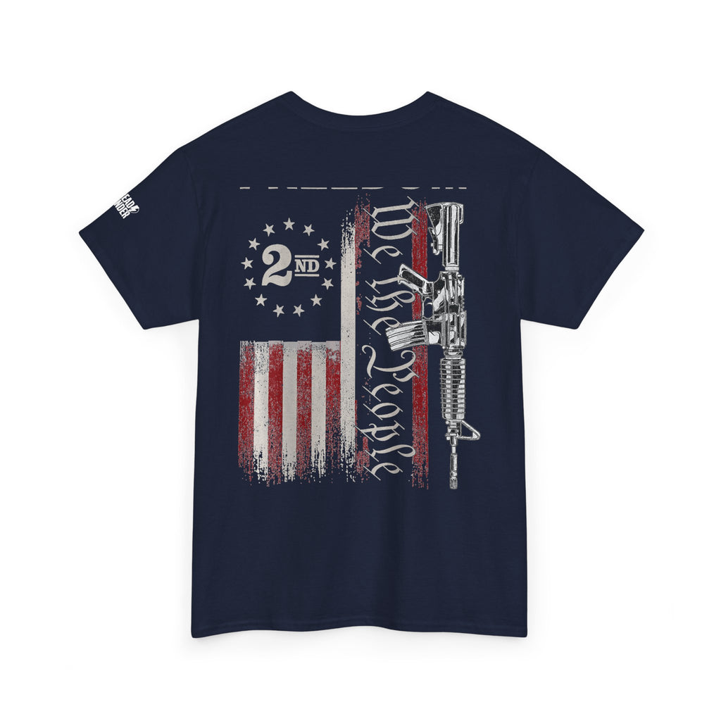 Freedom Over Fear 2nd Amendment Graphic T-Shirt
