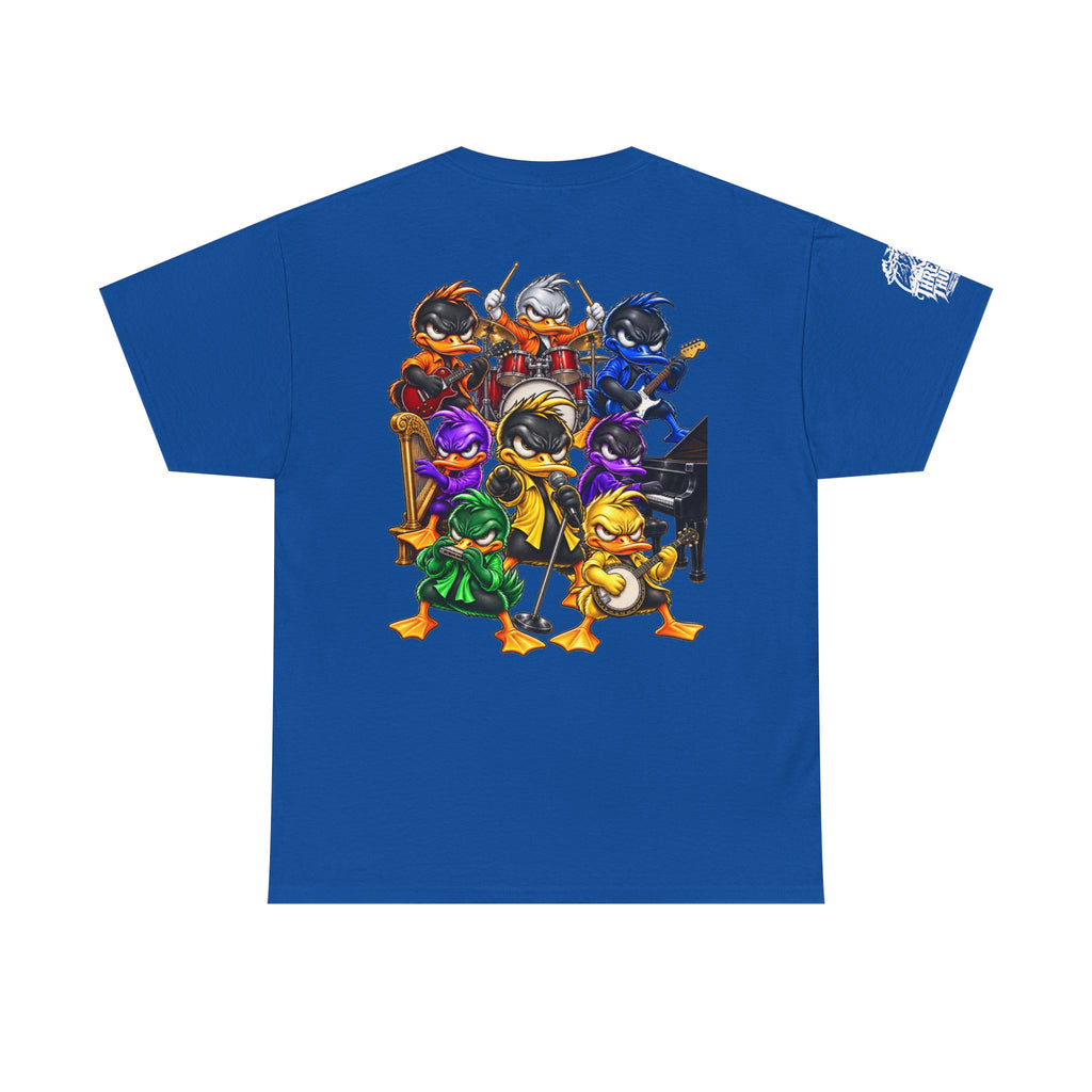 FUCK A DUCK BAND — Full Ensemble Back Graphic Tee