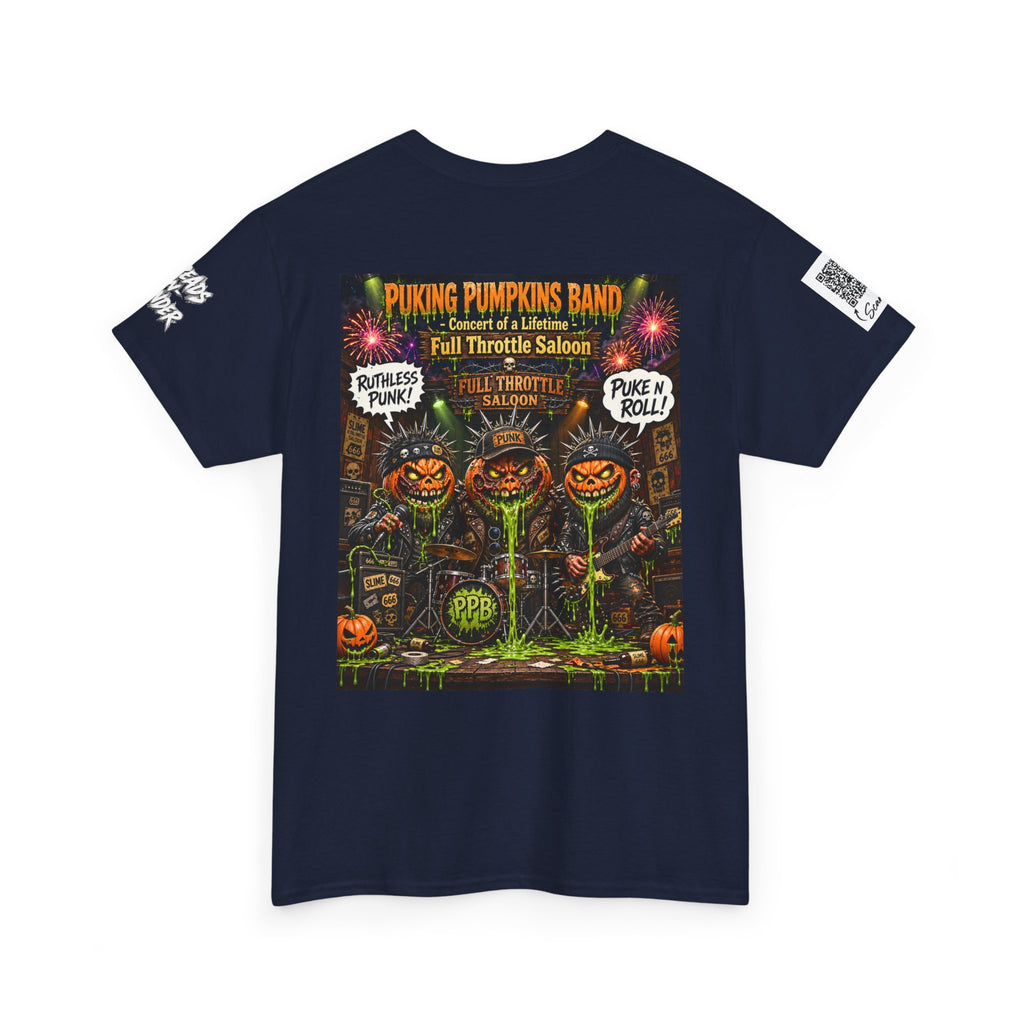 The Puking Pumpkins Band #8 — Concert of Life - Horror Graphic T-Shirt