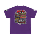 Grown Woman With Anxiety and 90s Gangsta Rap Back Graphic Tee