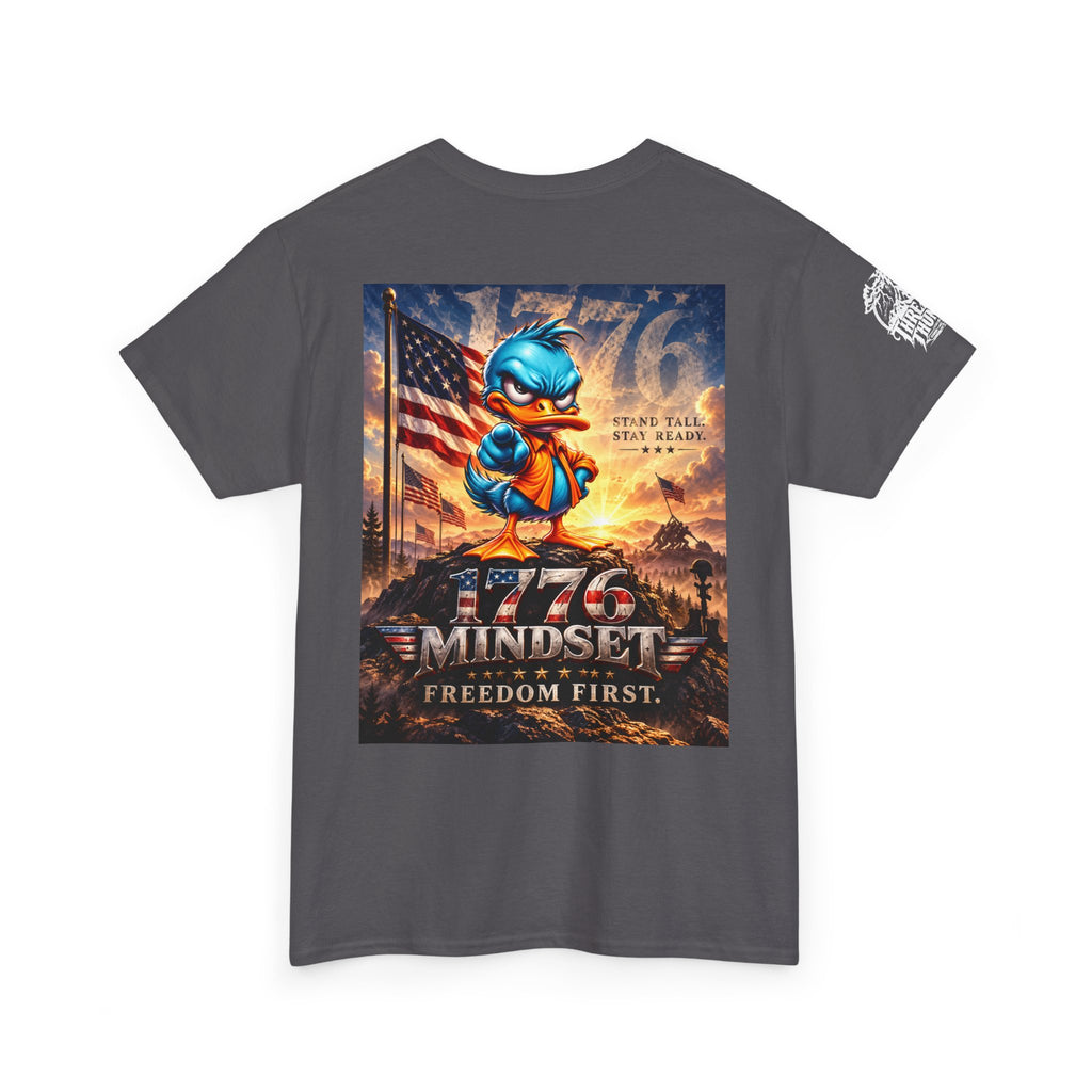 1776 Mindset — Freedom First Back Graphic Tee