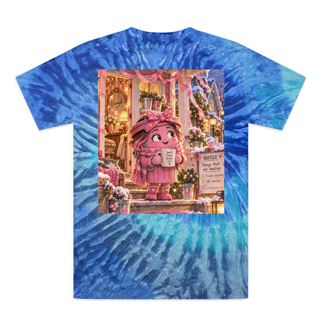 Trash Can Row Tie-Dye T-Shirt