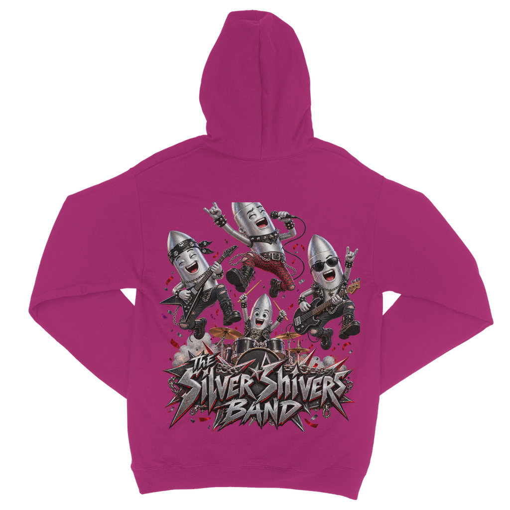 The Silver Shivers Band Classic Adult Zip Hoodie