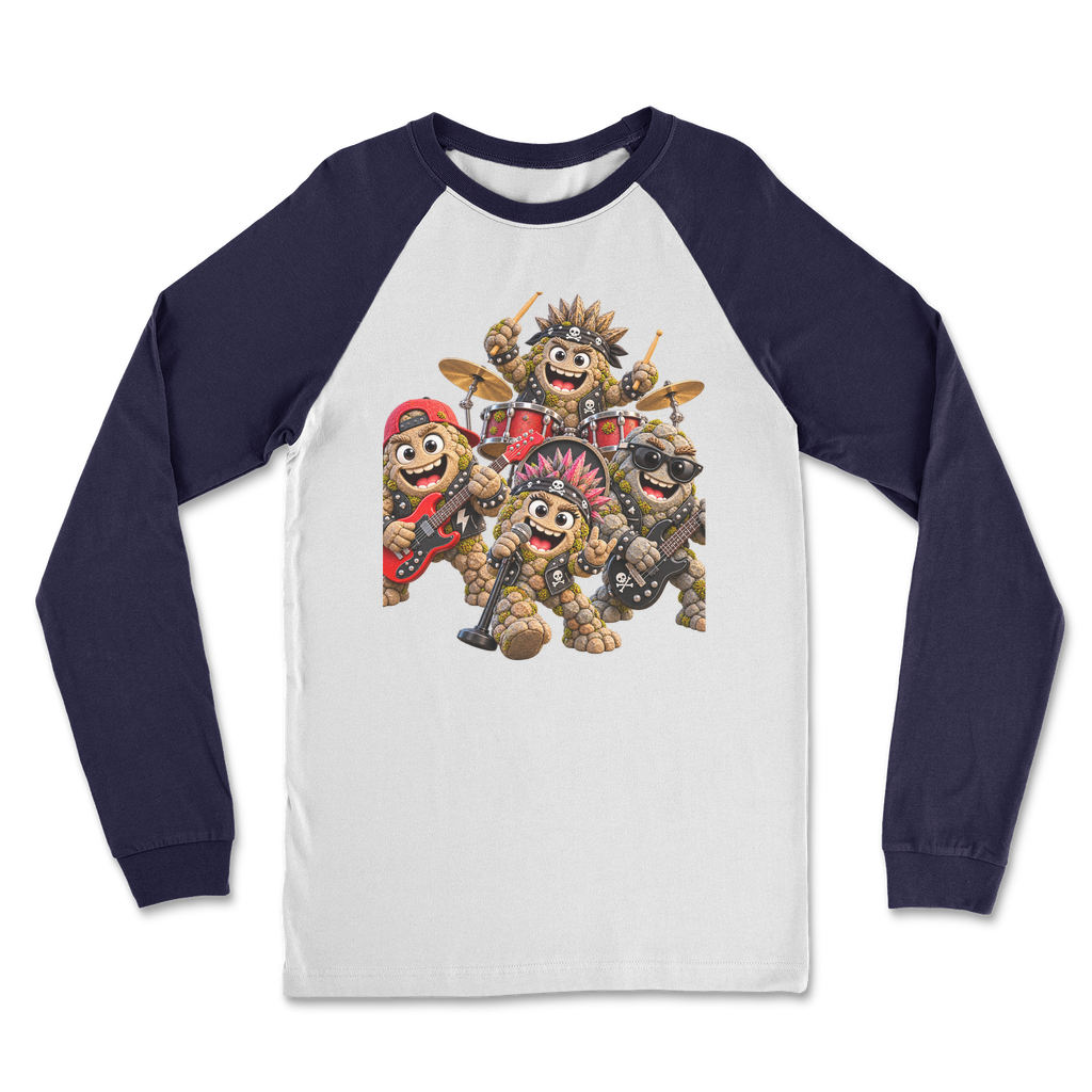 Falling Rocks COllection Classic Raglan Long Sleeve Shirt