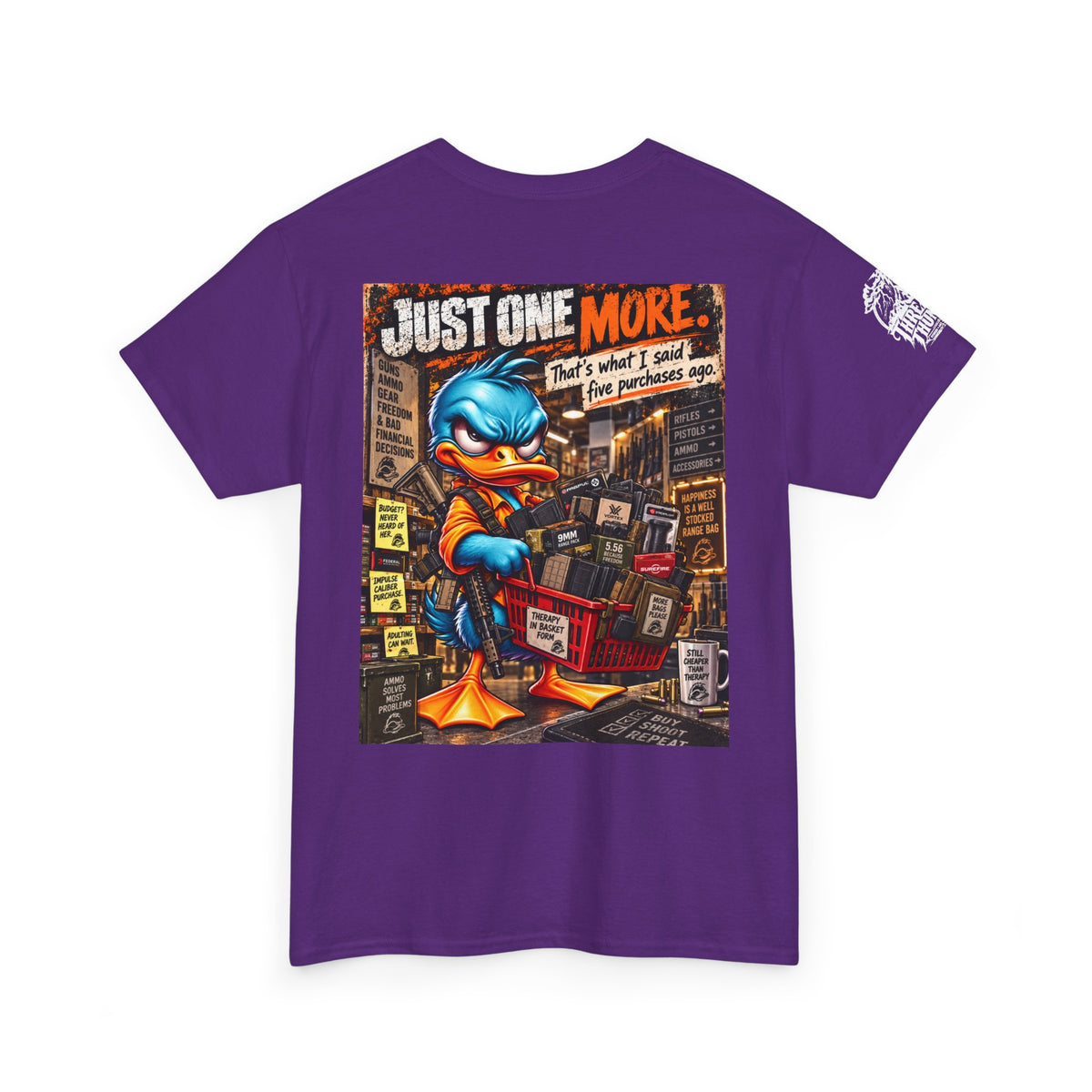 Just One More — Five Purchases Ago Back Graphic Tee